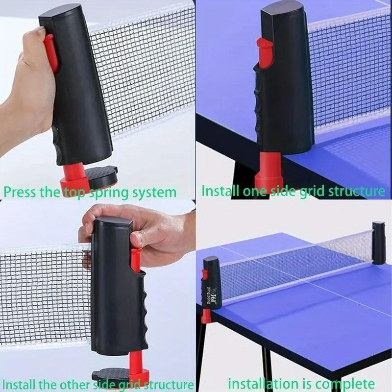 Ping Pong Ball Set - 2025 Hot Table Tennis Net Anywhere