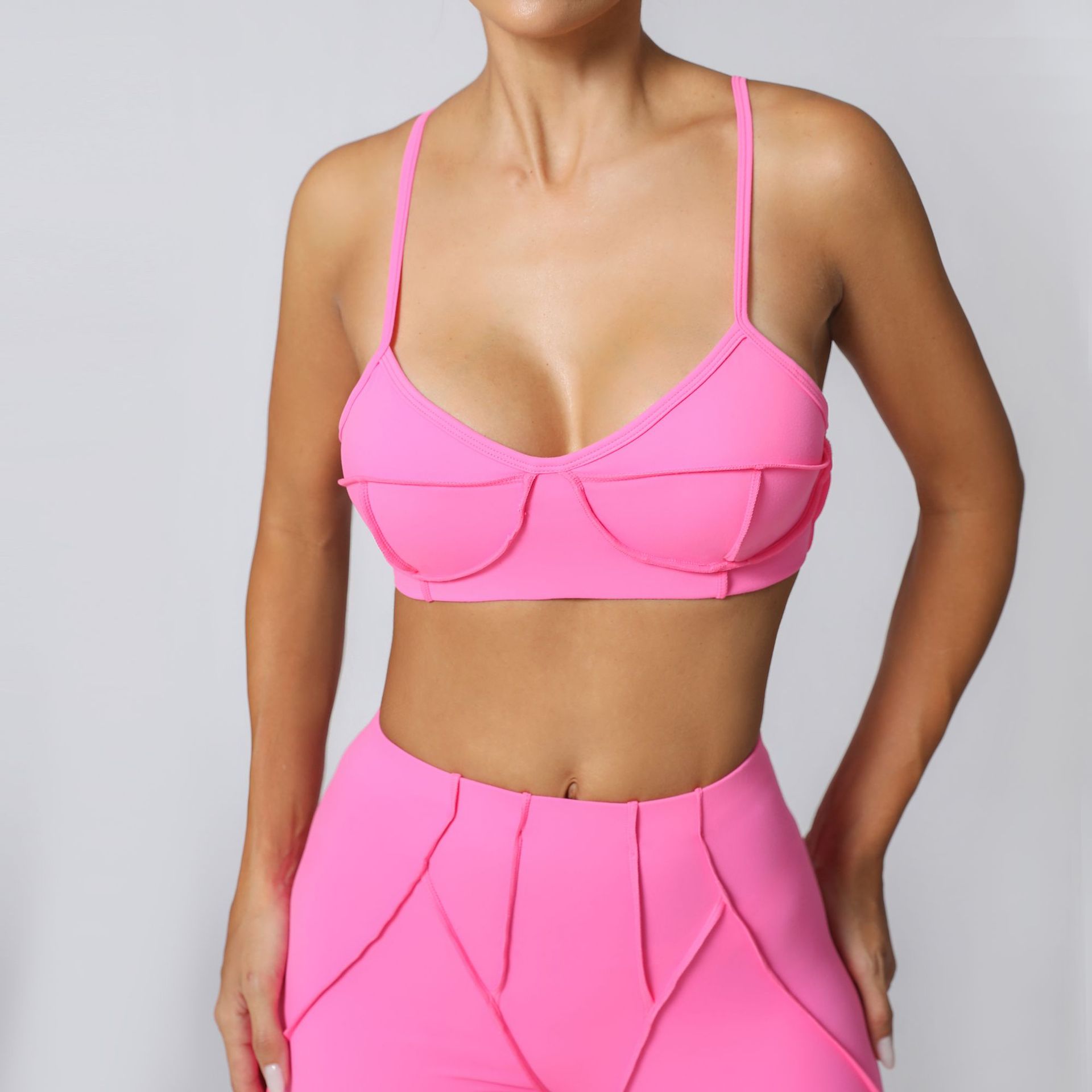 Sports Bra Anti-Sweat Fitness  - Sports Equipment Logo recension och pris