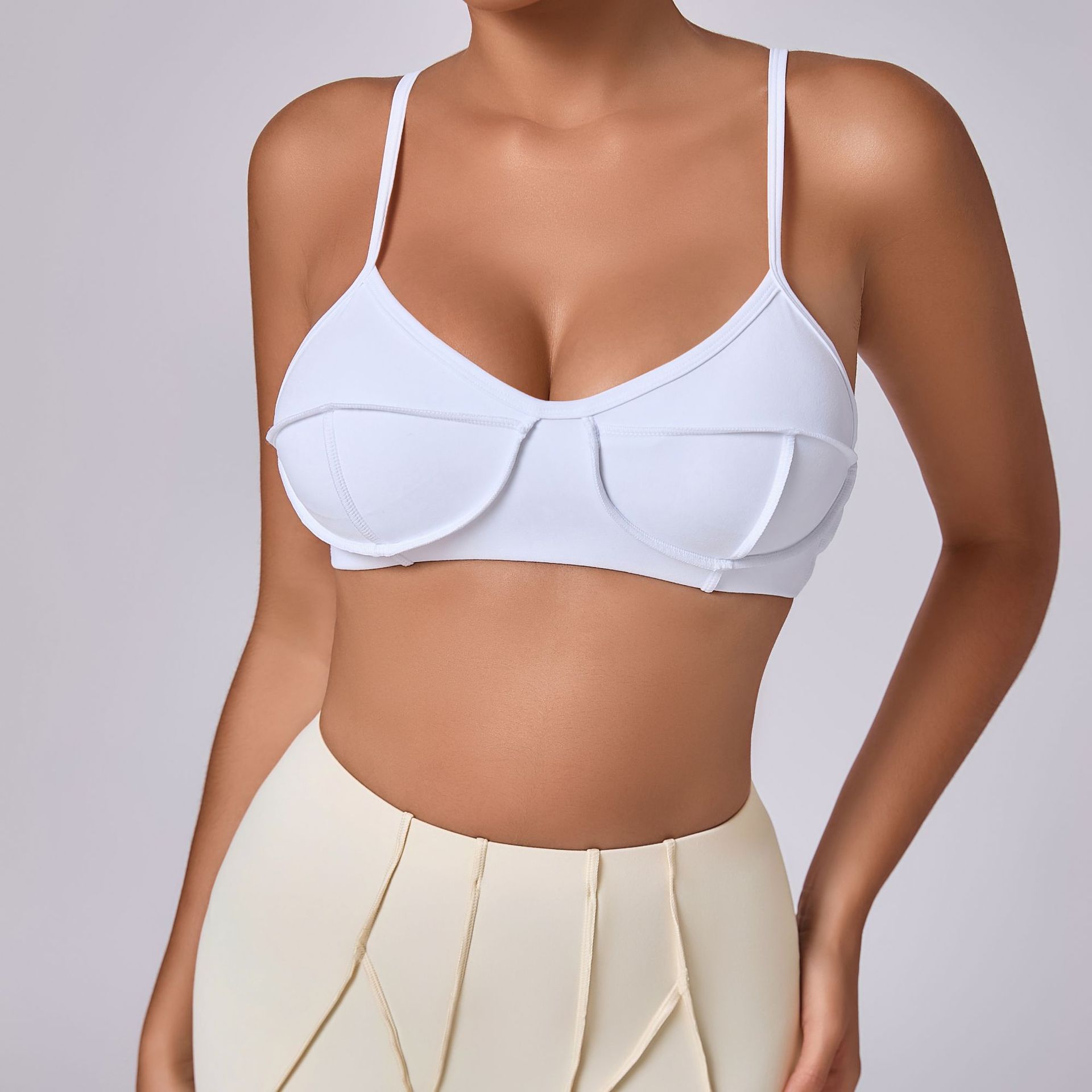 Sports Bra Anti-Sweat Fitness  - Sports Equipment Logo recension och pris