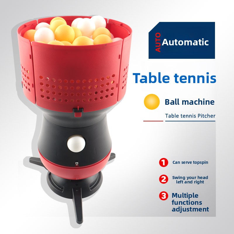 Portable Automatic Table Tenni - Ping Pong Ball Set recension och pris