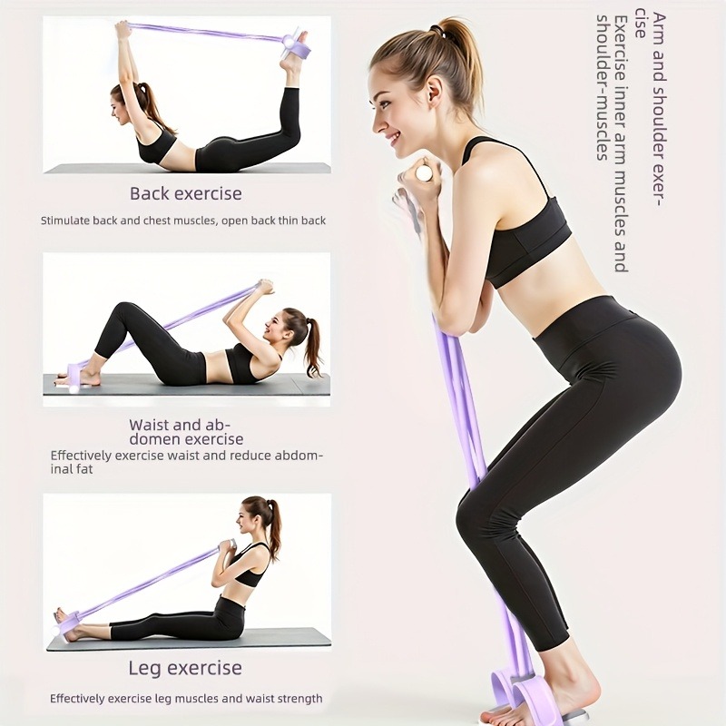 4-Tube Pedal Resistance Band M - Sports Equipment Suppliers recension och pris