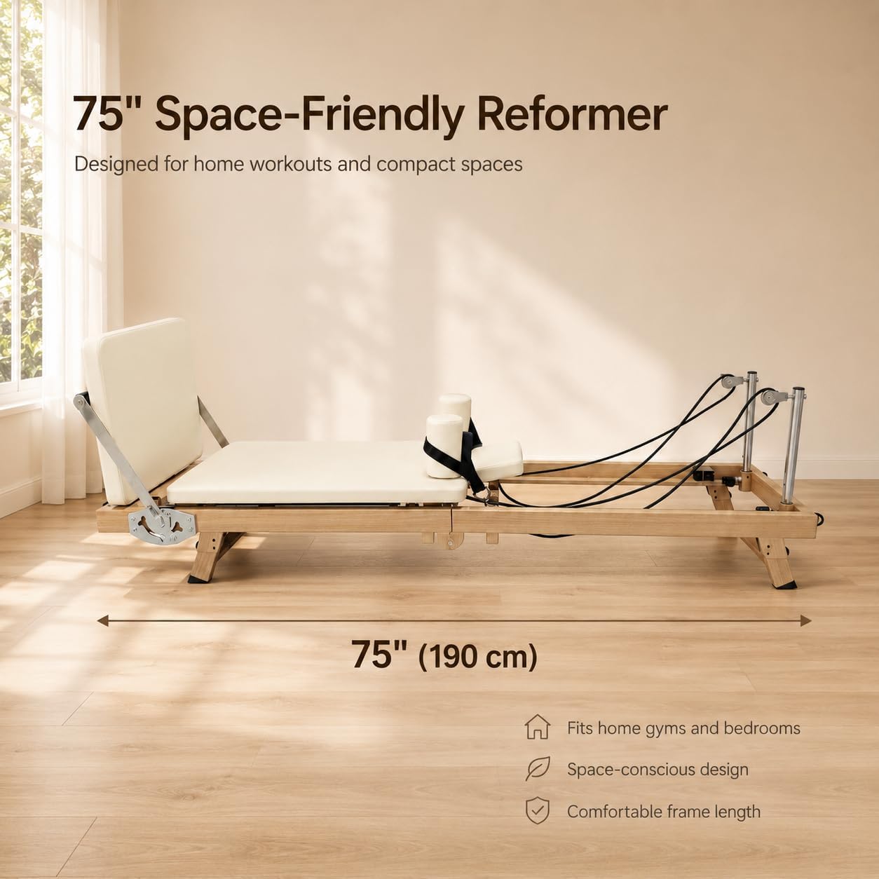 75 Inch Foldable Pilates Refor - Sports Equipment Nearby recension och pris