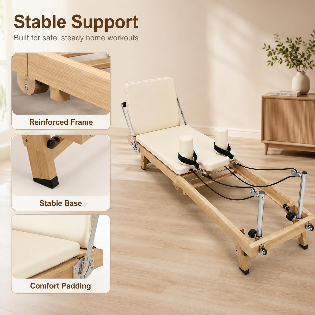 75 Inch Foldable Pilates Refor - Sports Equipment Nearby recension och pris