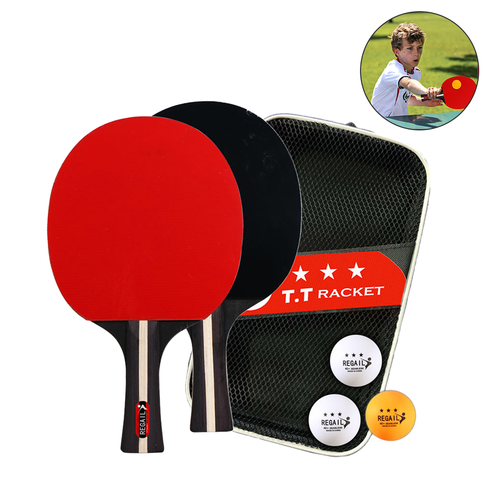 Table Tennis Racket, 2 Rackets - Ping Pong Ball Set recension och pris