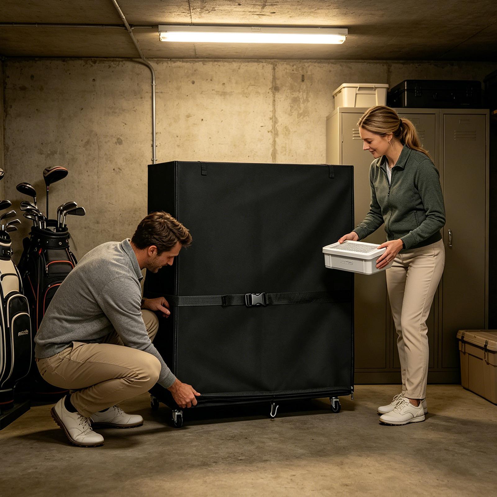Golf Bag Storage Cover Oxford  - Sports Equipment Garage Storage recension och pris