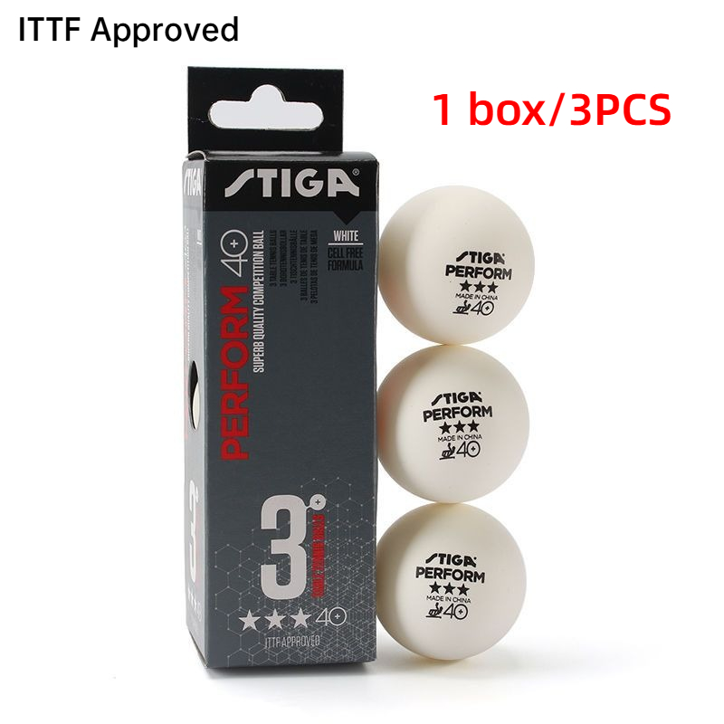 STIGA 3 Stars Table Tennis Bal - Ping Pong Ball Set recension och pris