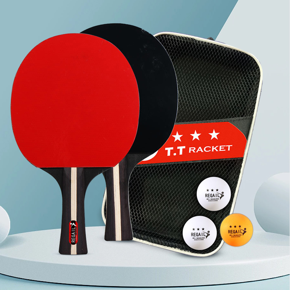 Table Tennis Racket 2 Rackets  - Ping Pong Ball Set recension och pris