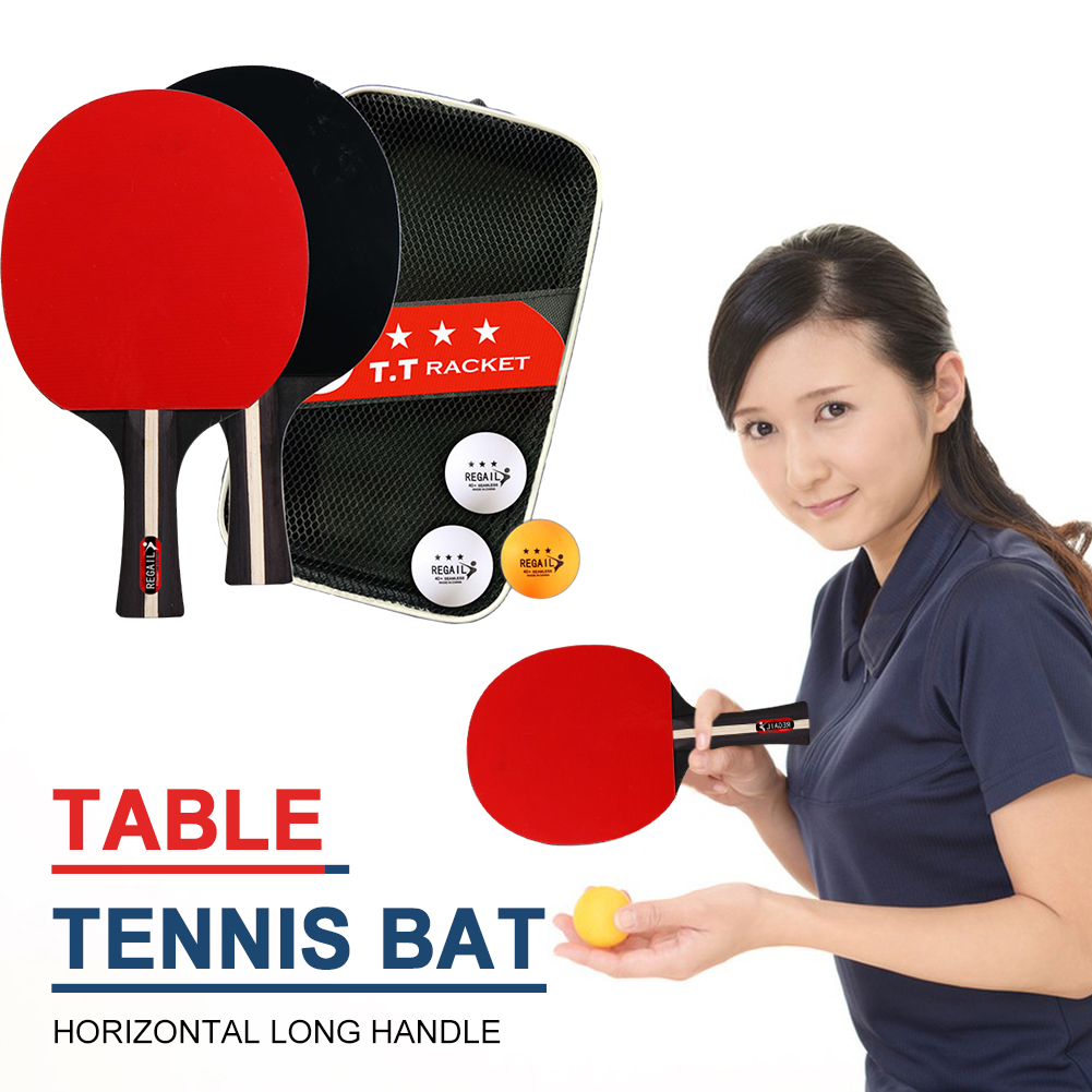 Table Tennis Racket 2 Rackets  - Ping Pong Ball Set recension och pris