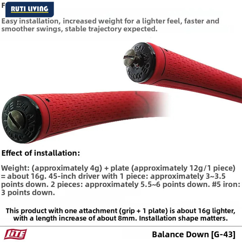 Original Golf Club Grip Lead W - Sports Equipment Golf recension och pris