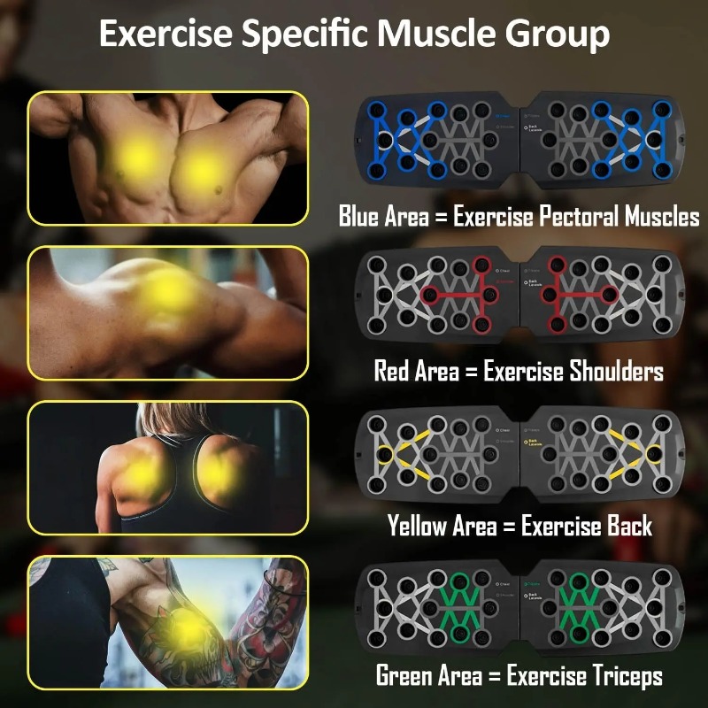 Foldable Push Up Board with Re - Sports Equipment Suppliers recension och pris